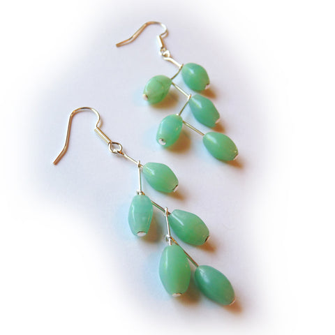 Tutorial - Dangle Branch Earrings - how to make earrings