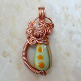 Antique Chinese Bead Pendant