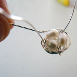 Photo from Tutorial - Bird's Nest Wire Wrapped Pendant