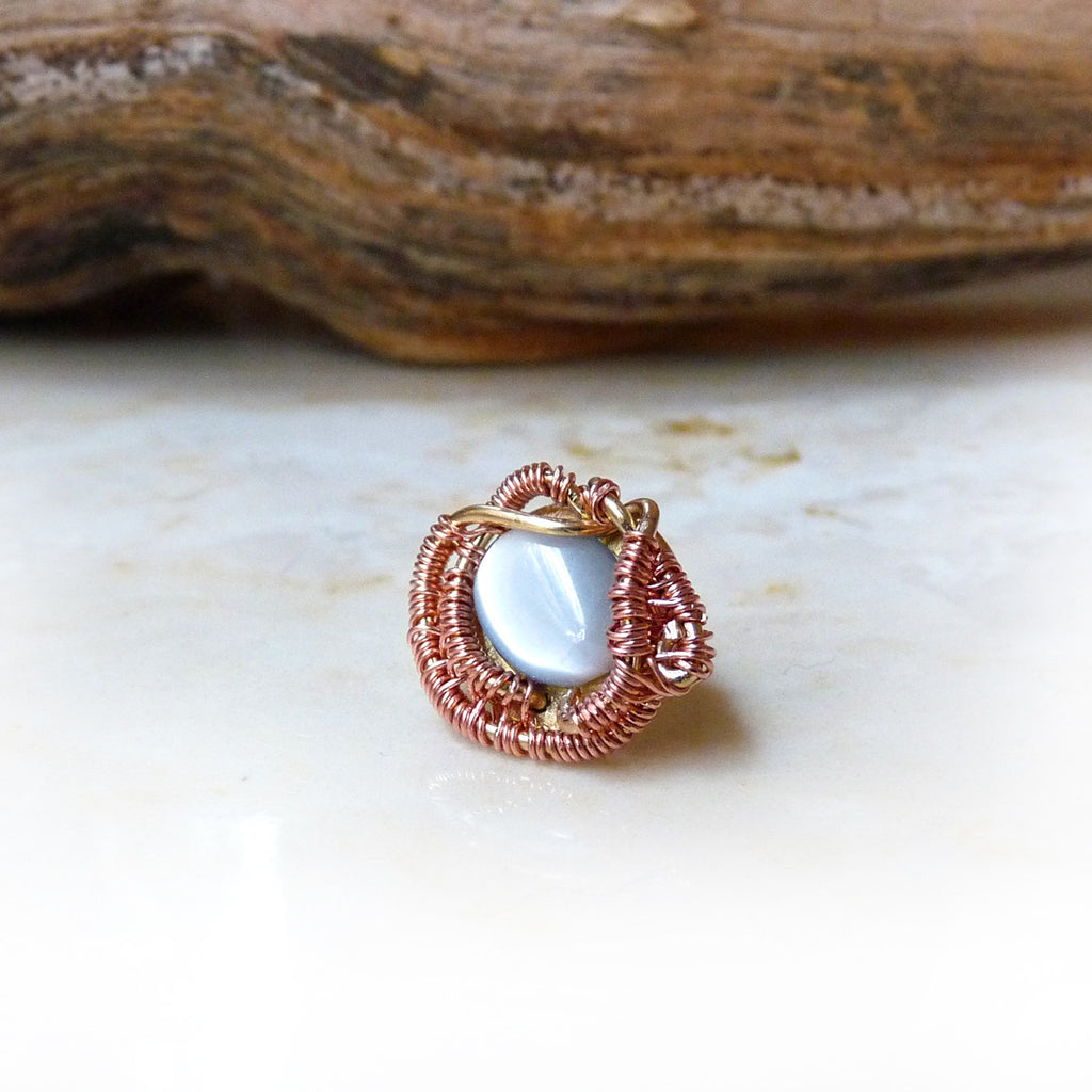 OOAK Tie Tack Handmade Wire Wrapped Jewelry for Men – Rhonda