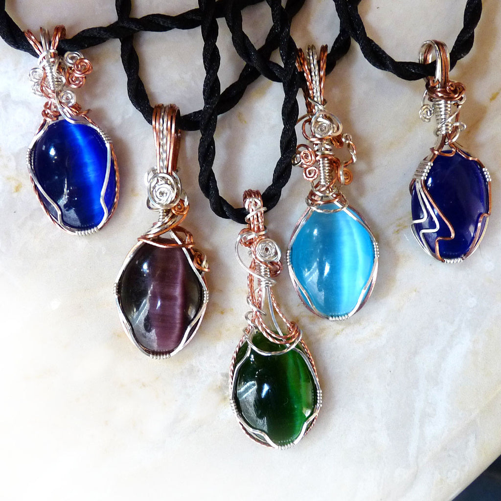 Cobalt Blue Swirls - Cat display picture 3