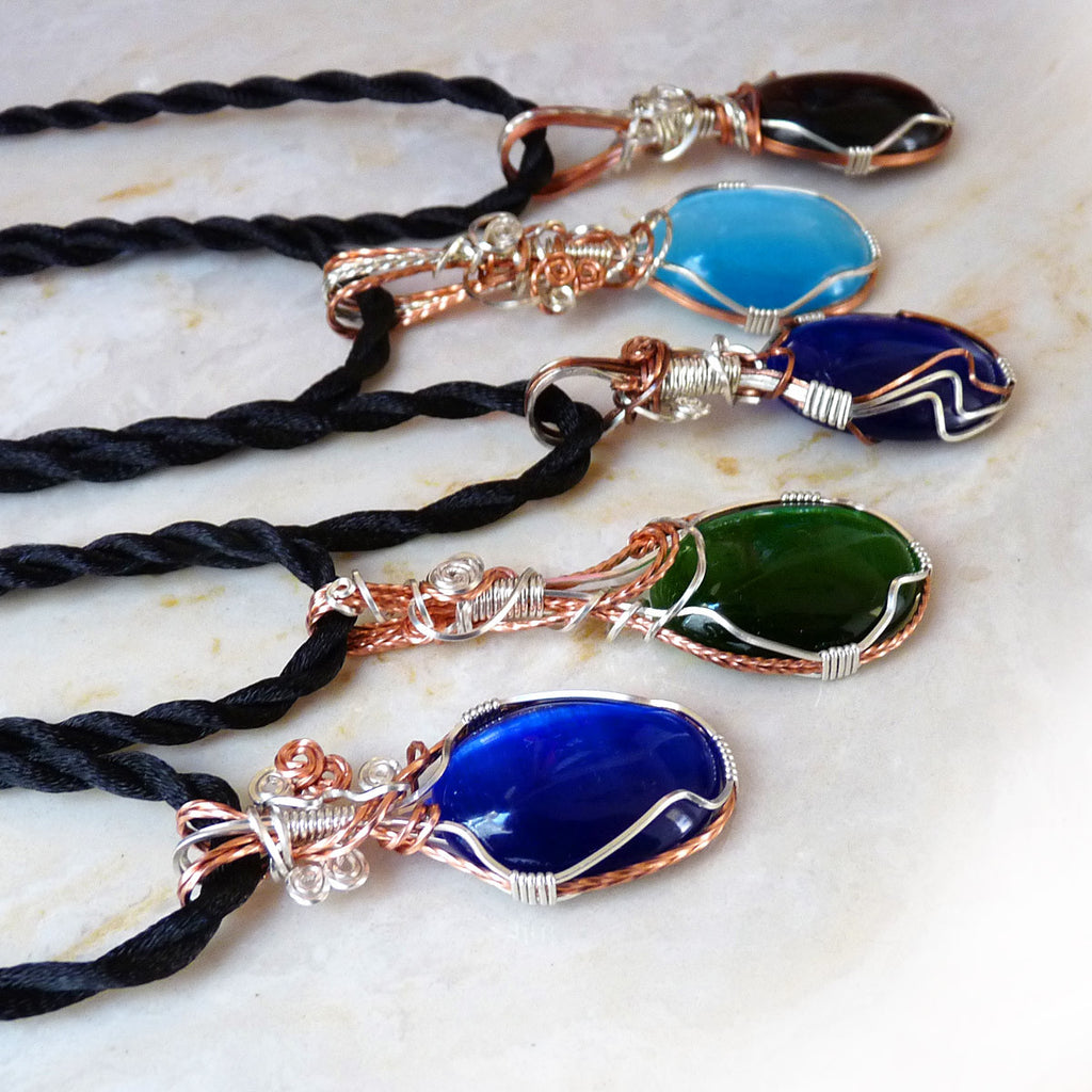 Cobalt Blue Swirls - Cat