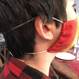 Amador Valley and Foothill High School Handmade Masks - School Colors!! Fabric 100% Cotton Facemasks - Washable, Reusable