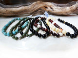 Handmade Beaded Gemstone Bracelets unisex jewelry