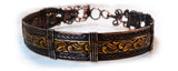 Copper Waves Wire Wrapped handmade Bracelet
