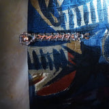 Men's handmade jewelry tie bar tie clip suit oxidized copper