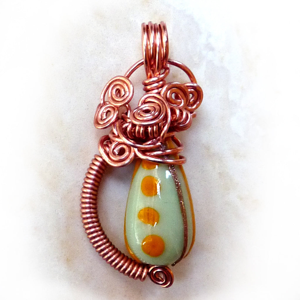 Antique Chinese Bead Pendant – Rhonda Chase Design