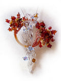Wire wrapped award winning niagara falls tree pendant