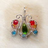 Sterling Silver Butterfly Pendant
