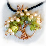 Georgia Peaches Pearl Pendant