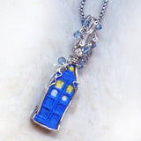 Tardis handmade pendant from Doctor Who